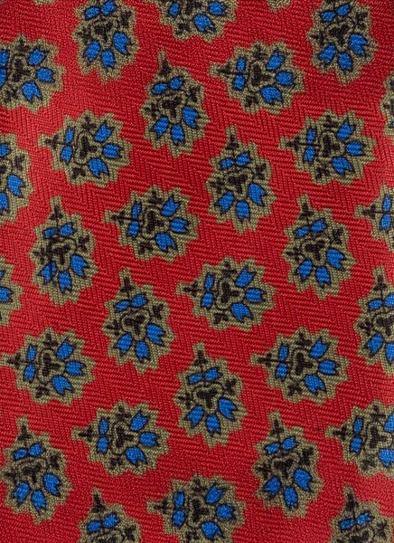Bordo Soft Pamuk Kumaş Kravat