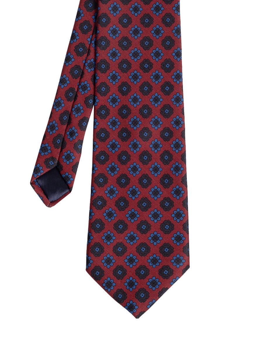 Bordo Soft Pamuk Kumaş Kravat