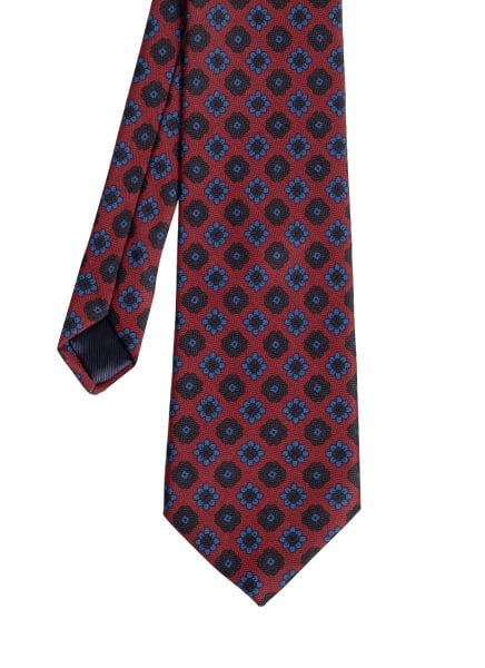 Bordo Soft Pamuk Kumaş Kravat