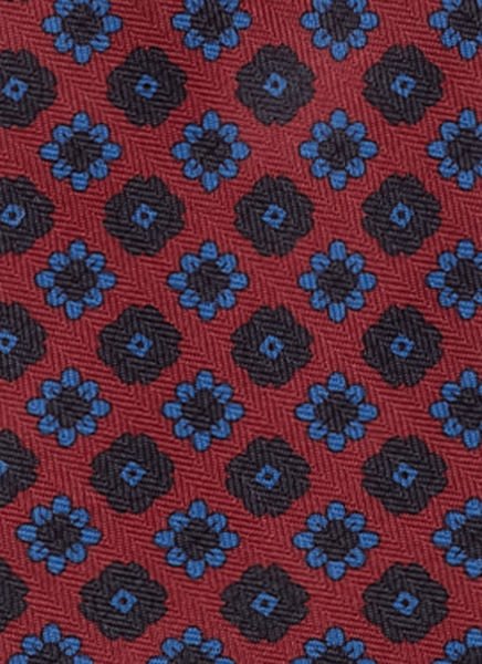 Bordo Soft Pamuk Kumaş Kravat