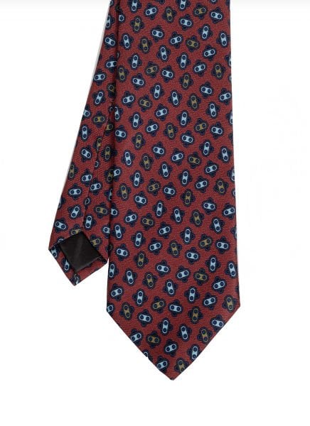 Bordo soft pamuk kumaş kravat