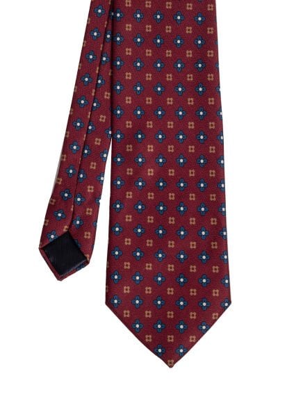 Bordo Soft Pamuk Kumaş Kravat