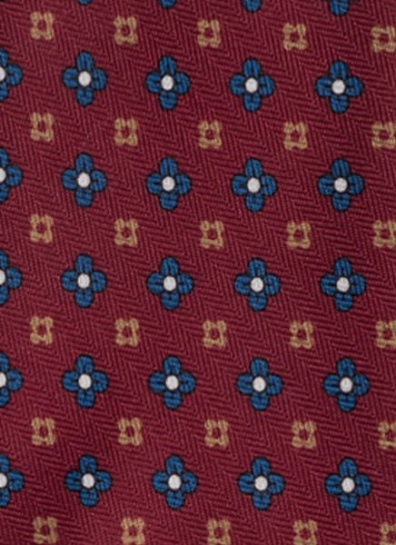 Bordo Soft Pamuk Kumaş Kravat