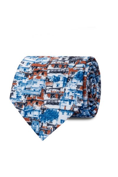 Microfiber Özel Desen Kravat