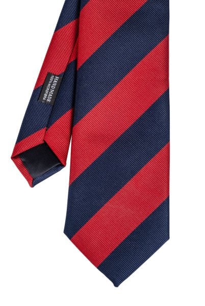Microfiber Çizgili Kravat