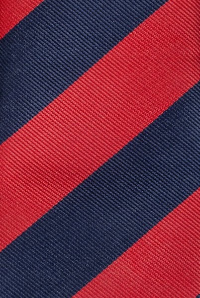 Microfiber Çizgili Kravat