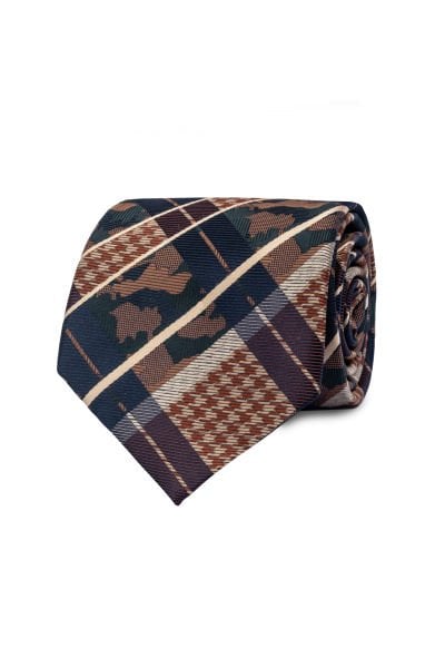 Microfiber Özel Desen Kravat