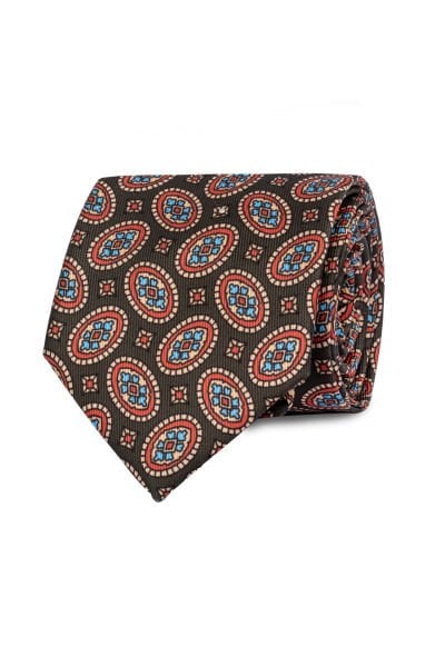 Microfiber Özel Desen Kravat