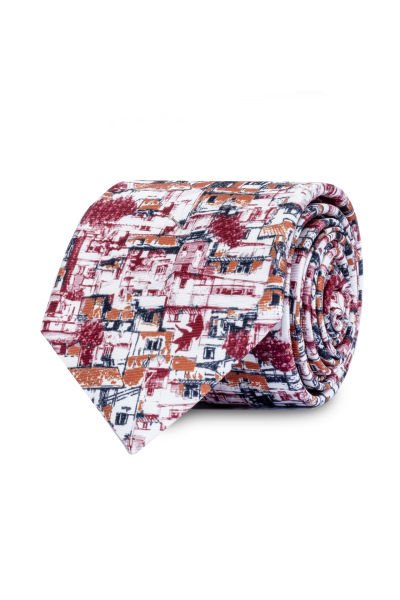 Microfiber Özel Desen Kravat