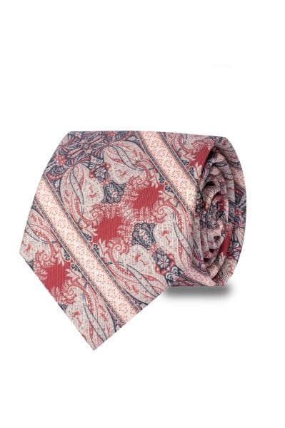 Microfiber Özel Desen Kravat
