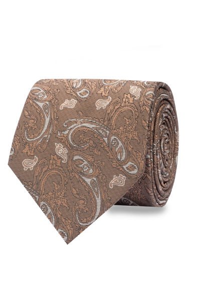 Microfiber Şal Desen Kravat