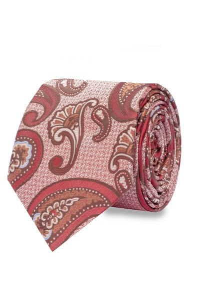 Microfiber Şal Desen Kravat