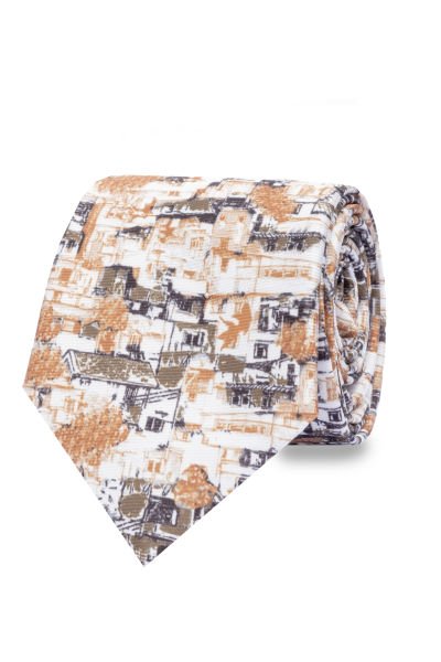 Microfiber Özel Desen Kravat