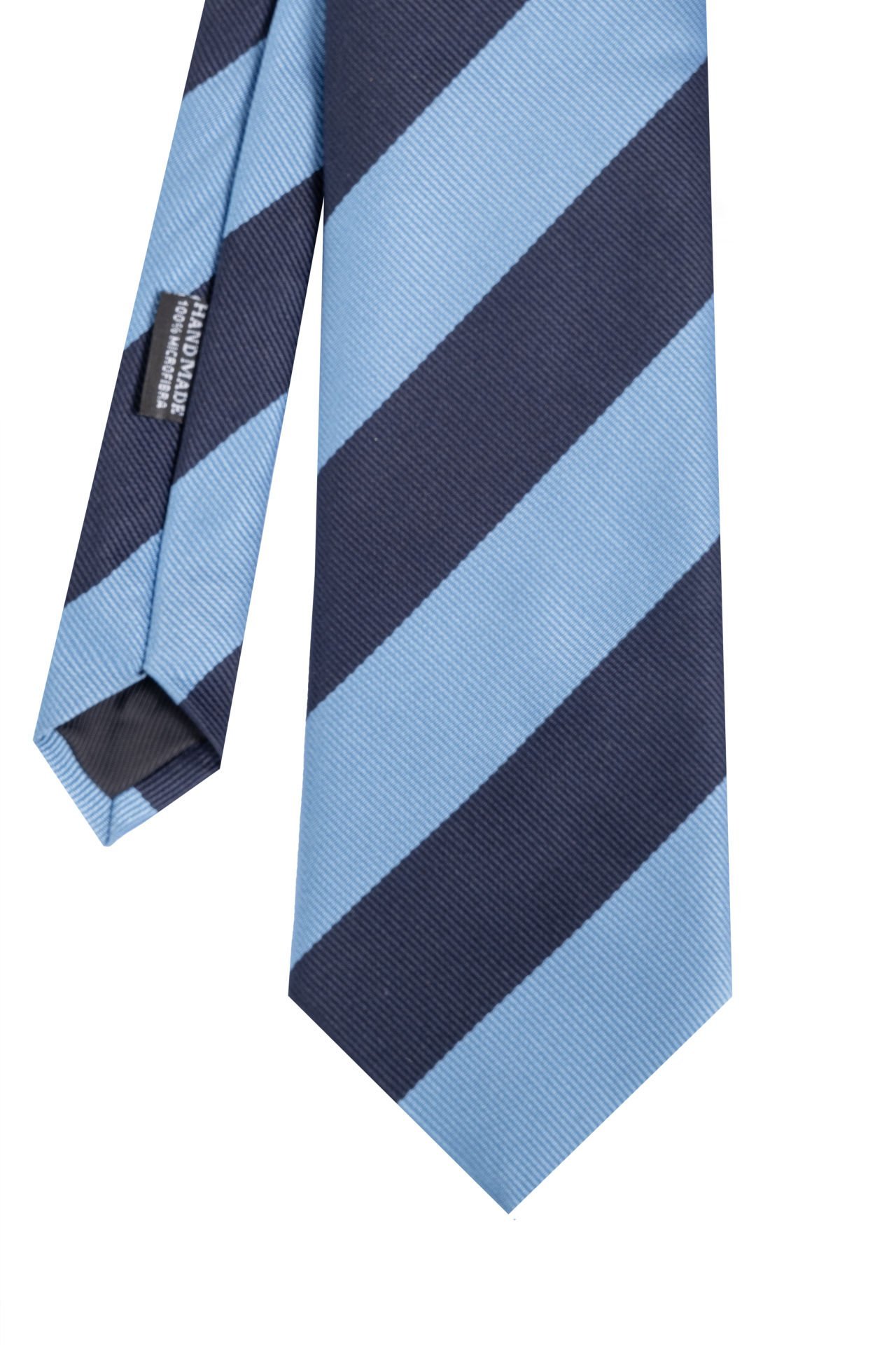 Microfiber Çizgili Desen Kravat