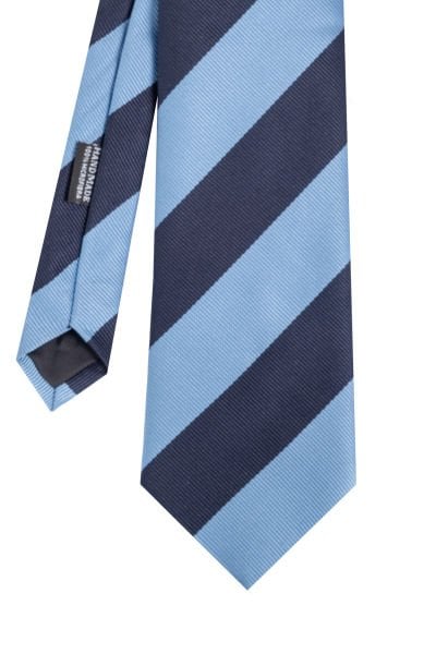 Microfiber Çizgili Desen Kravat