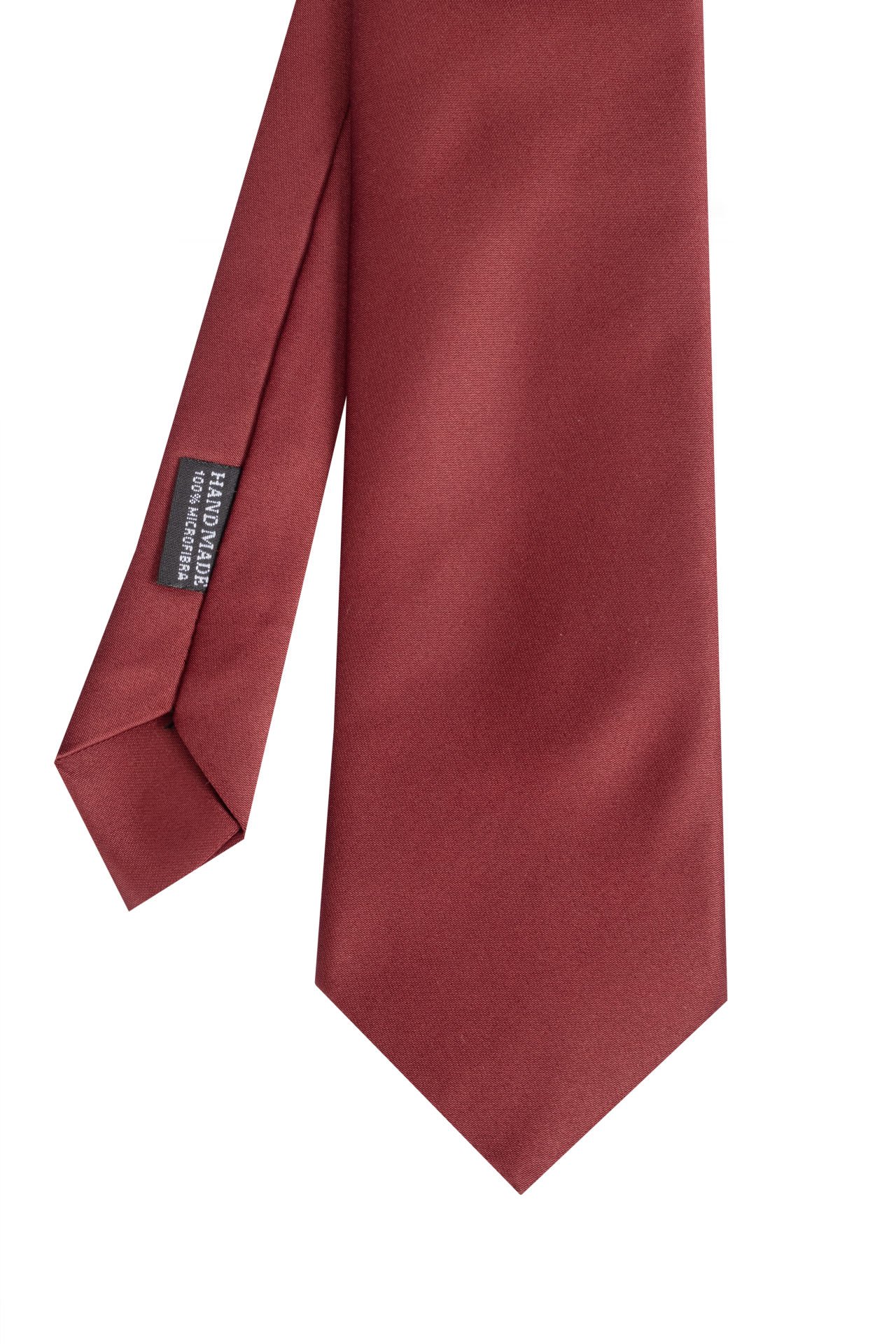 Mat Saten Bordo Kravat