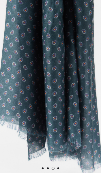 Pamuk Effeck Soft Haki Yeşil İnce İplik Şal-Atkı