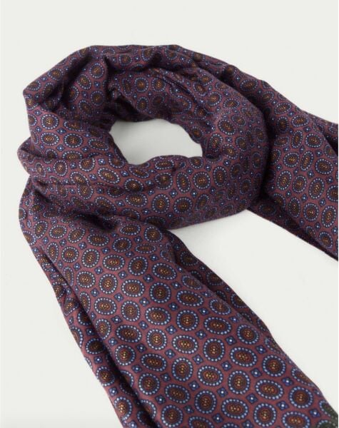 Pamuk Effeck Gül Kurusu Desenli İnce İplik Şal-Atkı