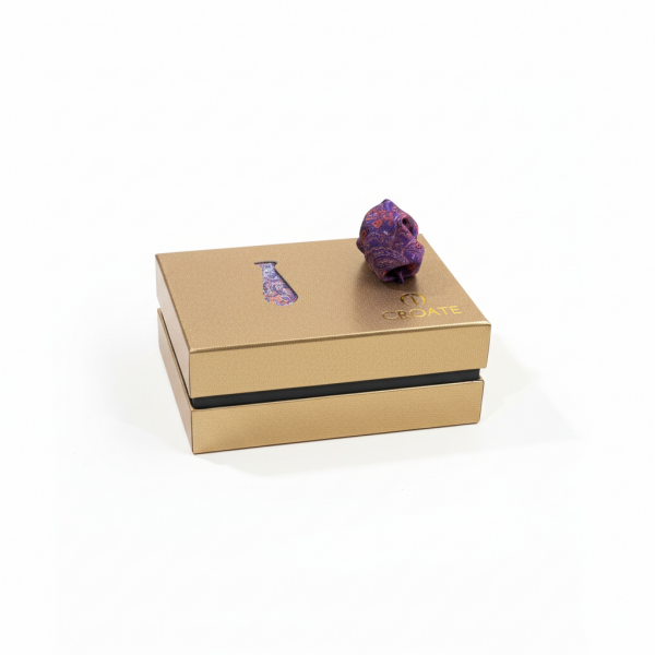 Croate Lüks Kutulu Kravat Mendil & Kol Düğmesi Seti