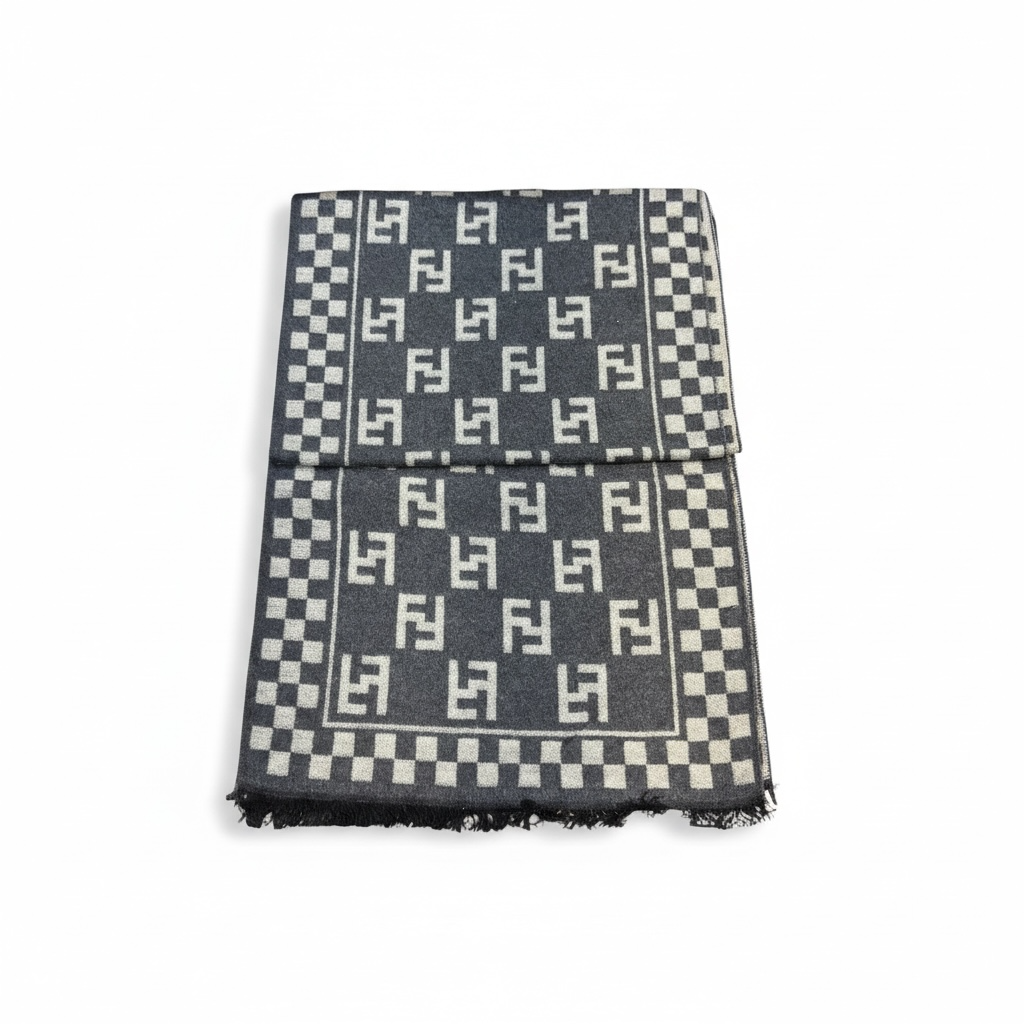 Premium Çift Taraflı Viskon Atkı | Zarif ve Konforlu