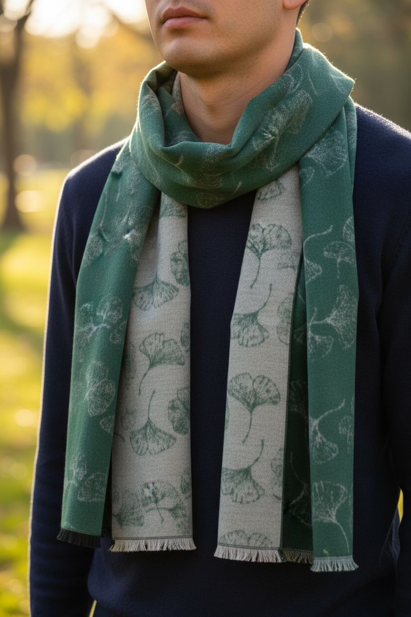 Premium Çift Taraflı %100 İpek kaşmir | Zarif ve Konforlu