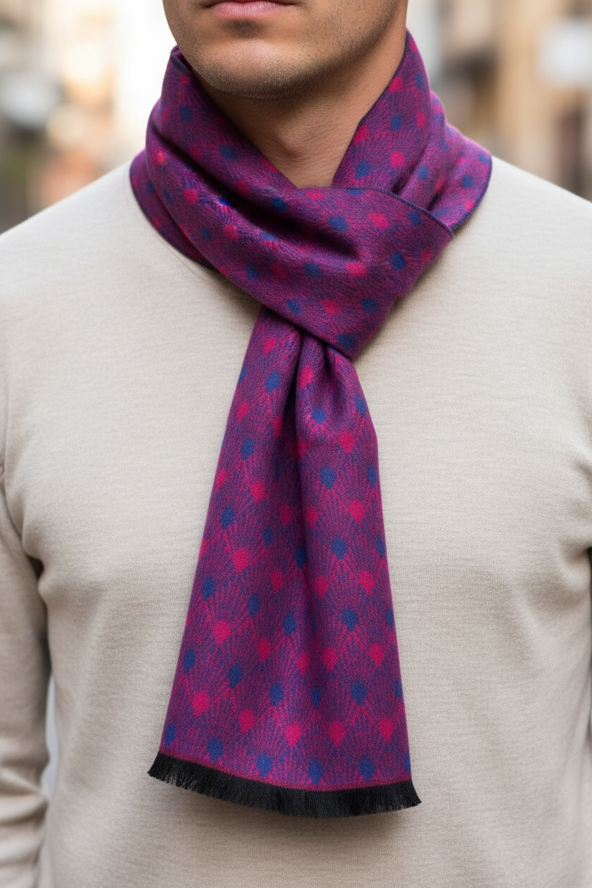 Premium Çift Taraflı %100 İpek kaşmir | Zarif ve Konforlu