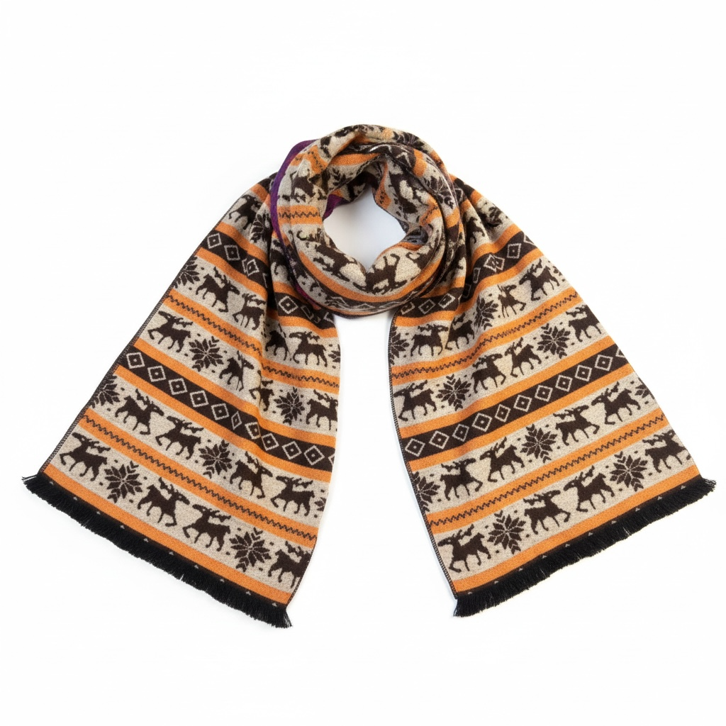 Premium Çift Taraflı %100 İpek kaşmir | Zarif ve Konforlu