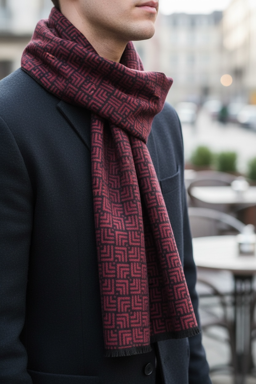 Premium Çift Taraflı Viskon Atkı | Zarif ve Konforlu