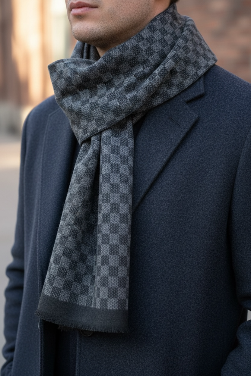 Premium Çift Taraflı Viskon Atkı | Zarif ve Konforlu