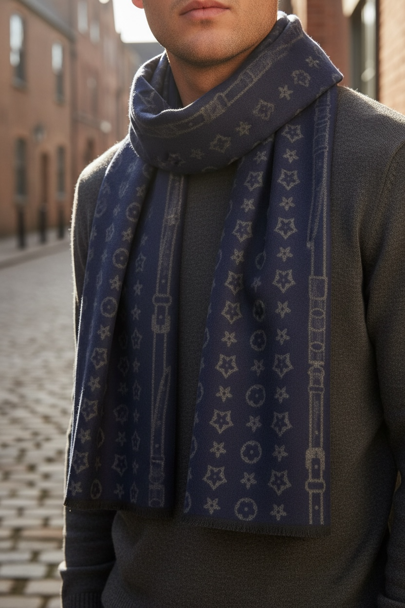 Premium Çift Taraflı Viskon Atkı | Zarif ve Konforlu