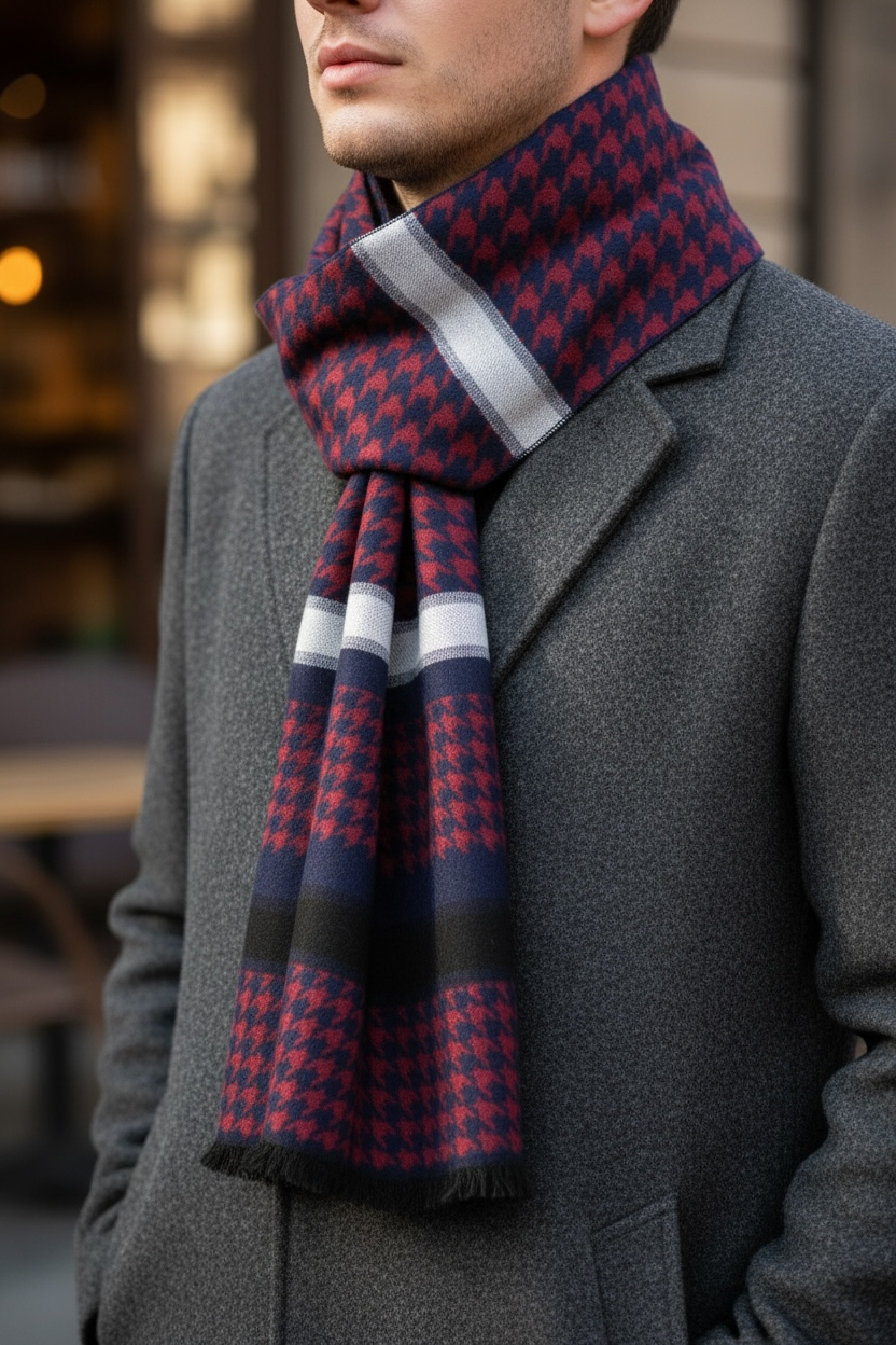 Premium Çift Taraflı Viskon Atkı | Zarif ve Konforlu