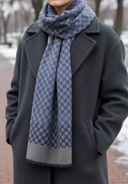 Premium Çift Taraflı Viskon Atkı | Zarif ve Konforlu