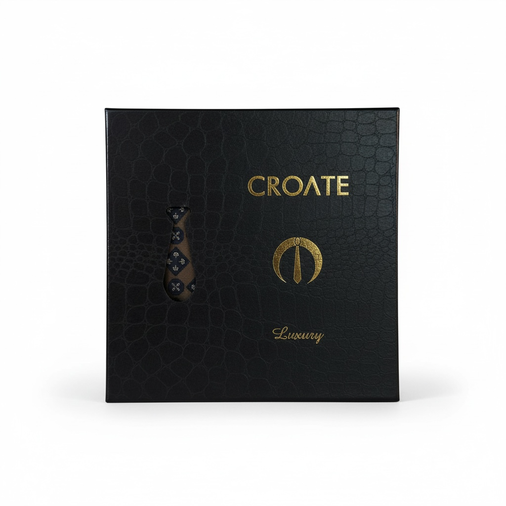 Lüks Kravat – Mendil – Kol Düğmesi Seti | Özel Kutulu