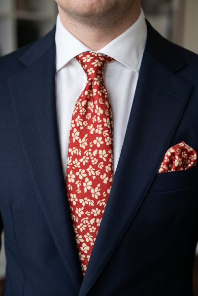 Kırmızı Krem  Premium Art Silk Koleksiyonu